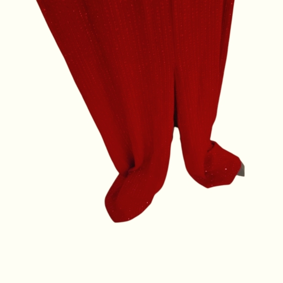 Alex Evenings Women's Red Sparkle Gown (AF02) - Picture 4 of 10